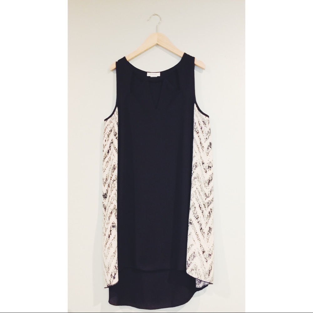 PRELOVED HIGH LOS SNAKE SKIN PRINT SUMMER DRESS